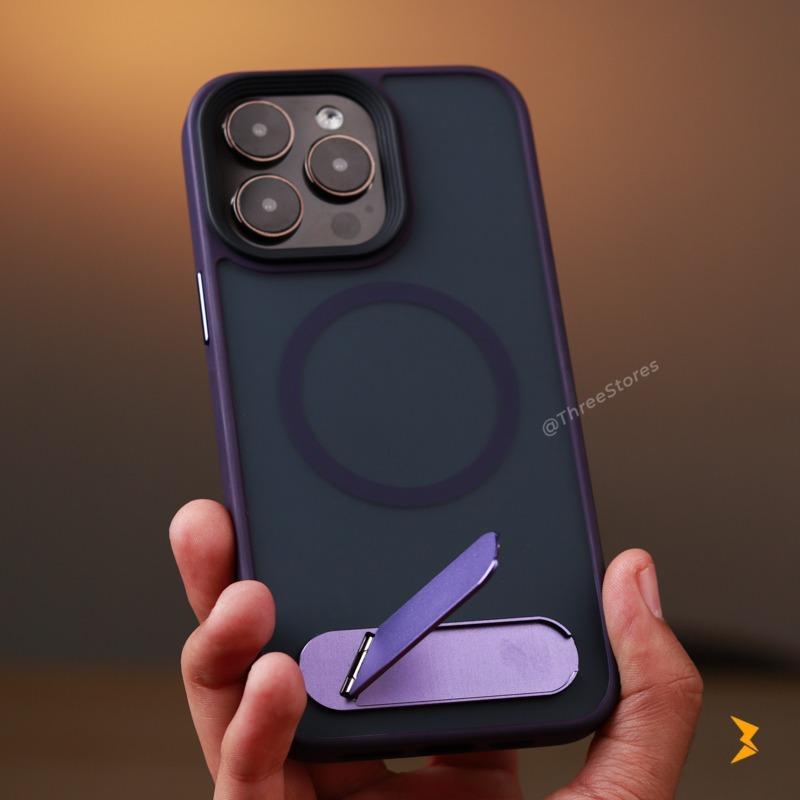 Saqara Metal Stand Magsafe Case iPhone 14 Pro Max