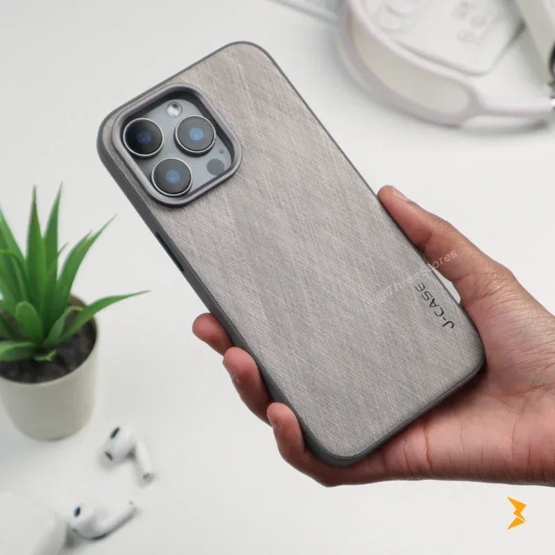 Scratched Metal Frame Case iPhone 16 Pro Max - Three