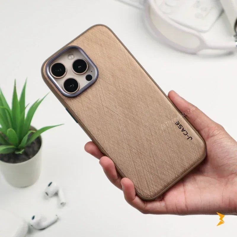 Scratched Metal Frame Case iPhone 16 Pro Max - Three