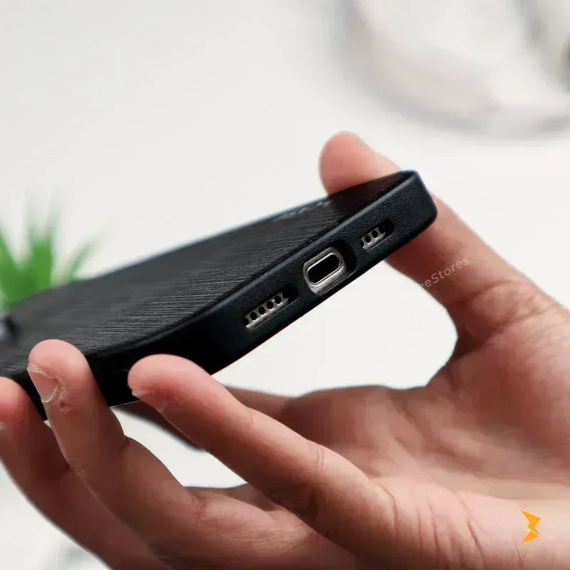 Scratched Metal Frame Case iPhone 16 Pro Max - Three