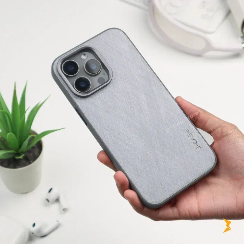 Scratched Metal Frame Case iPhone 16 Pro Max - Three