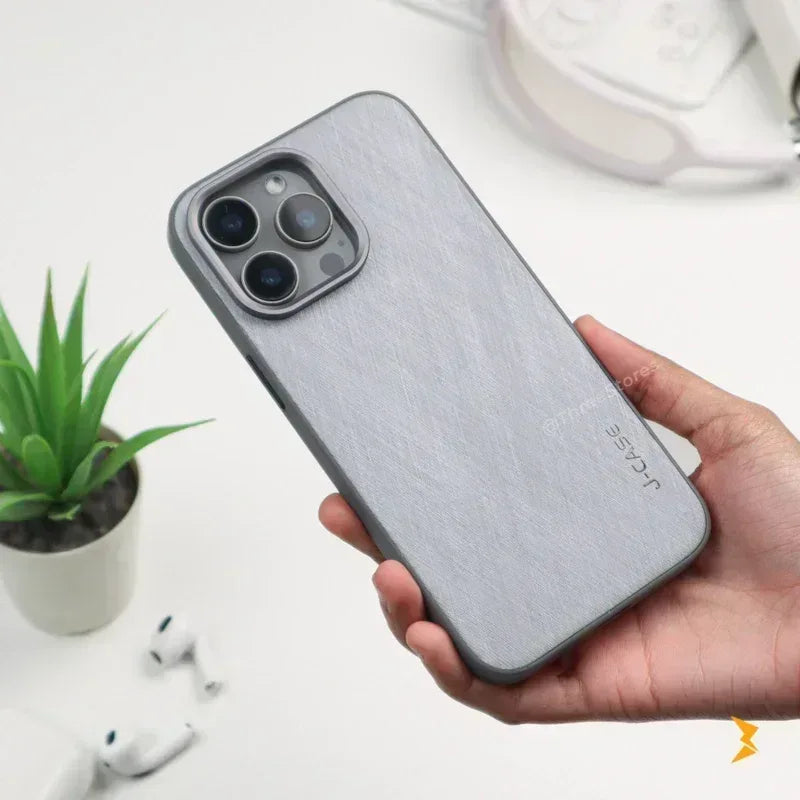 Scratched Metal Frame Case iPhone 16 Pro Max - Three