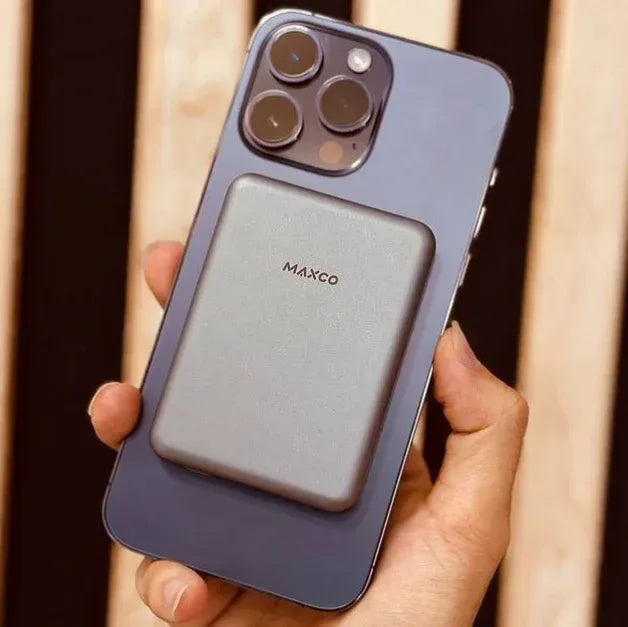 Maxco Magnetic Wireless Charging Energy Block P12 - Three