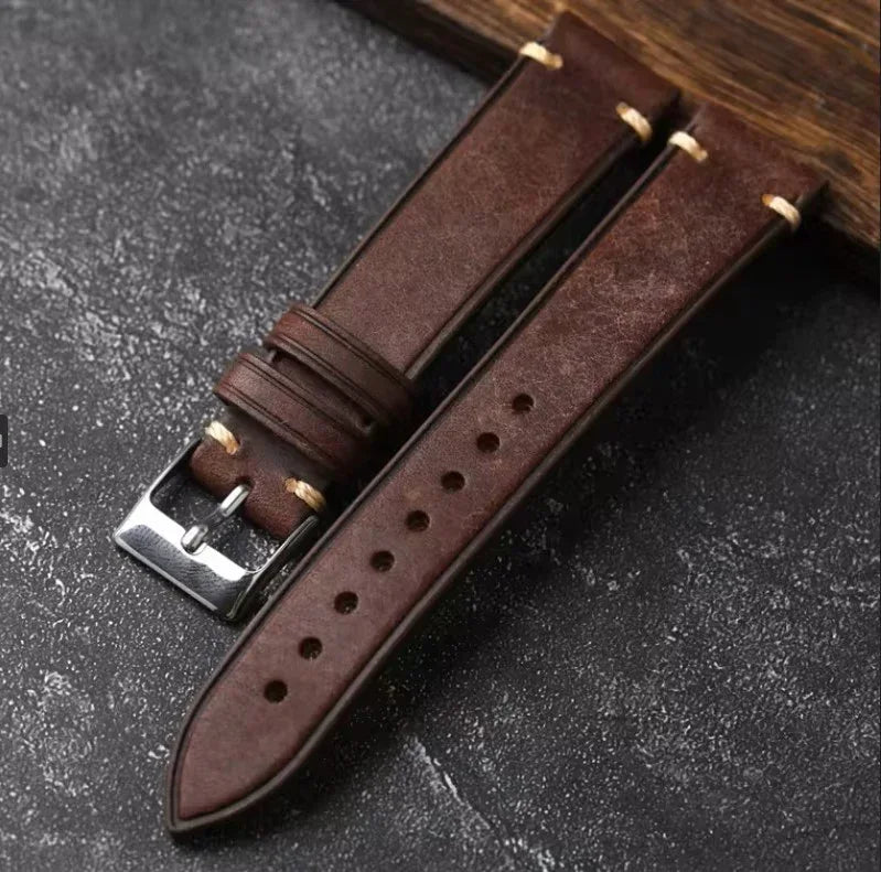 Coblue Slim Leather Band For Apple Watch - Three