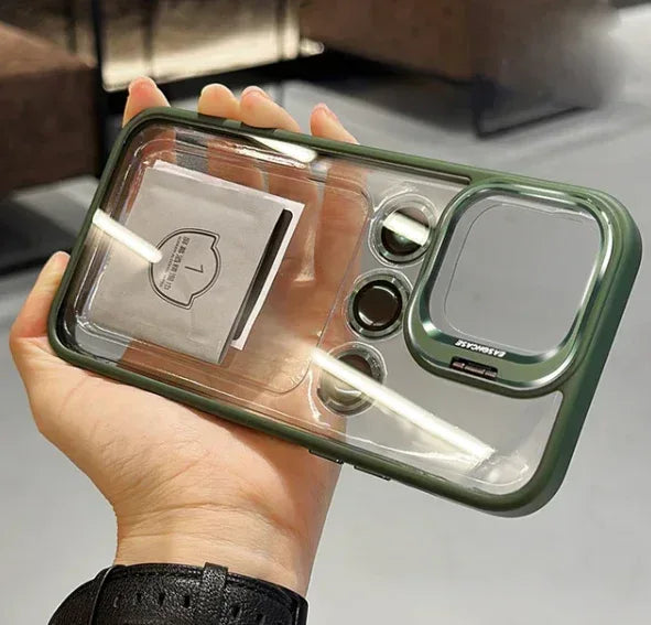 Bracket With Lens Film Case iPhone 12 Pro Max - Three