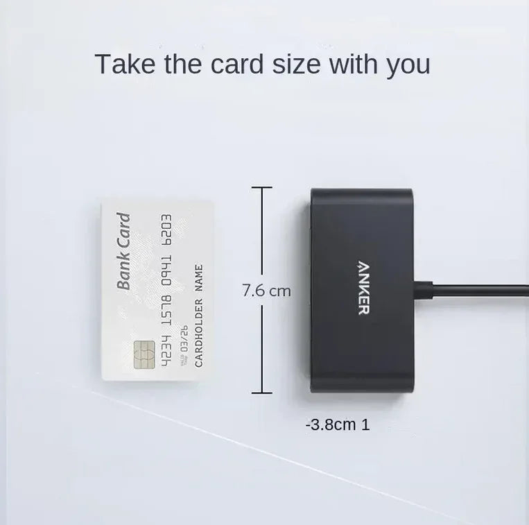 Anker USB C Convert , PowerExpand 3-in-1 USB C Hub A8339 - Three