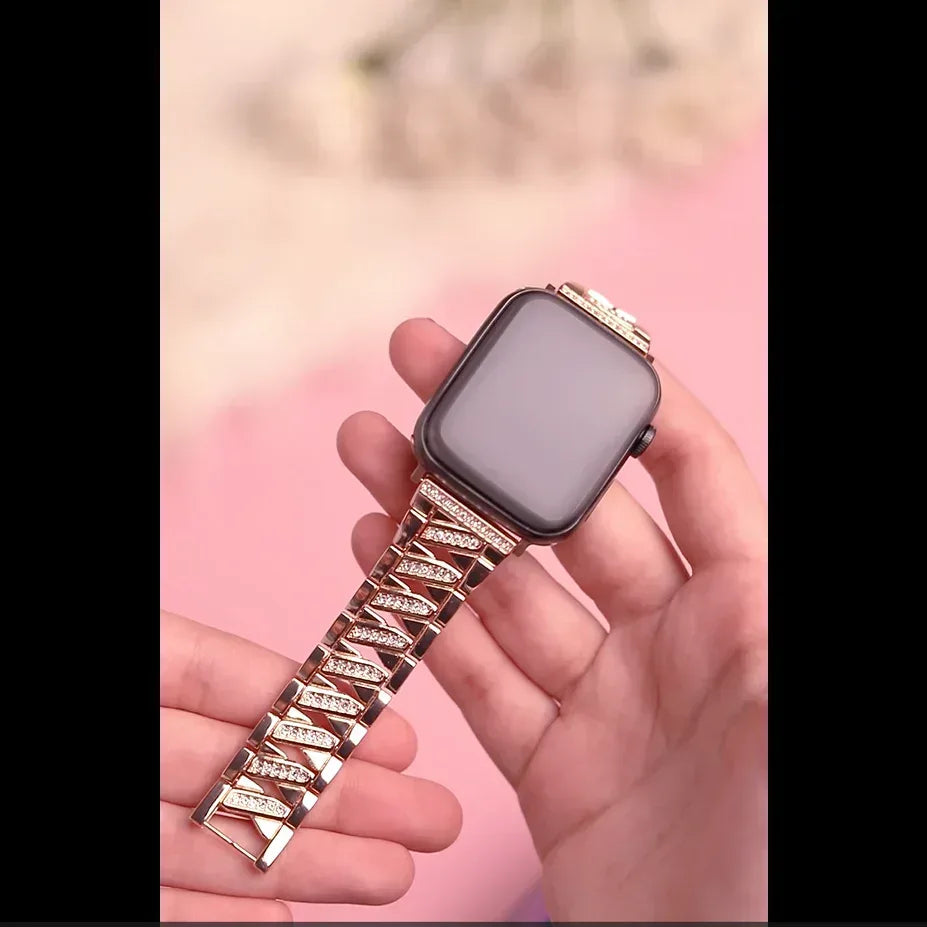Lost Treasure Luxury Metal Band For Apple Watch - Three
