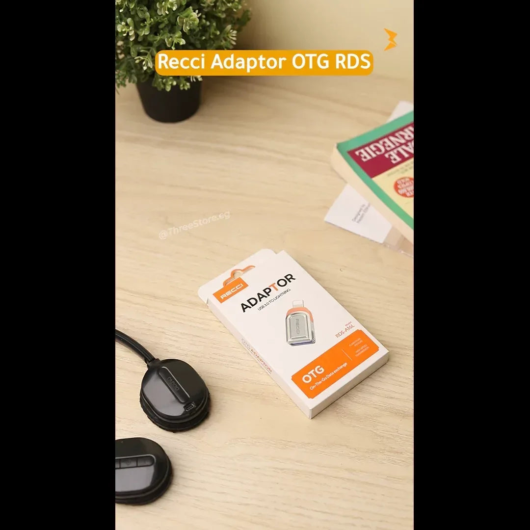 Recci Converter Lightning To Usb RDS-A16L - Three