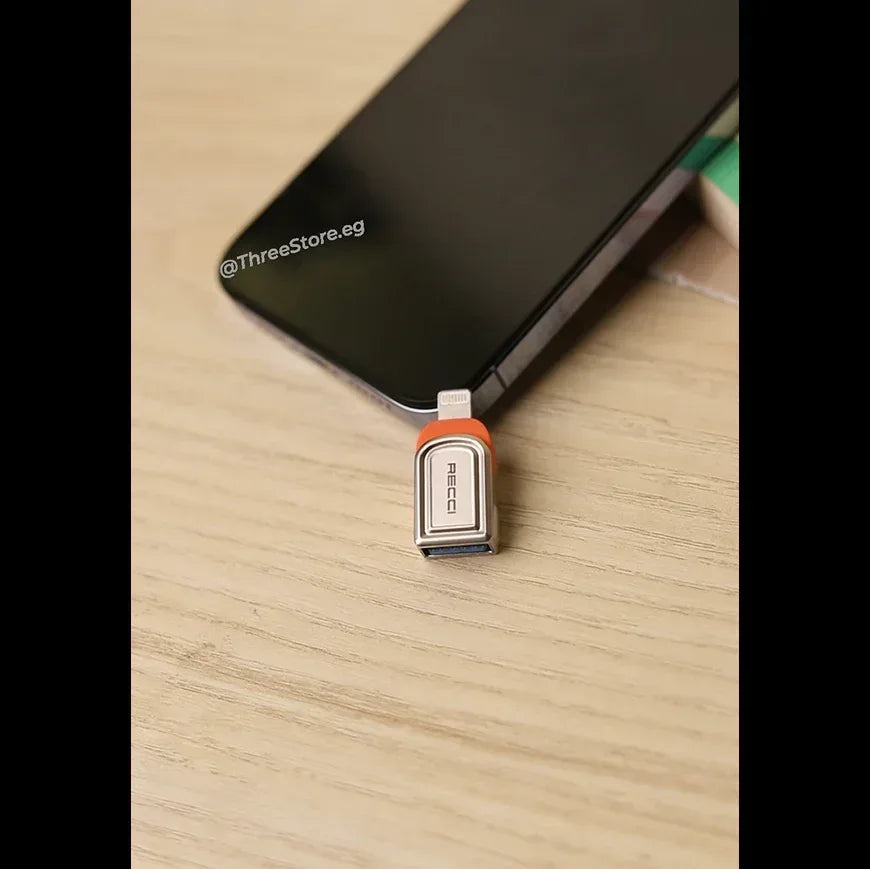 Recci Converter Lightning To Usb RDS-A16L - Three