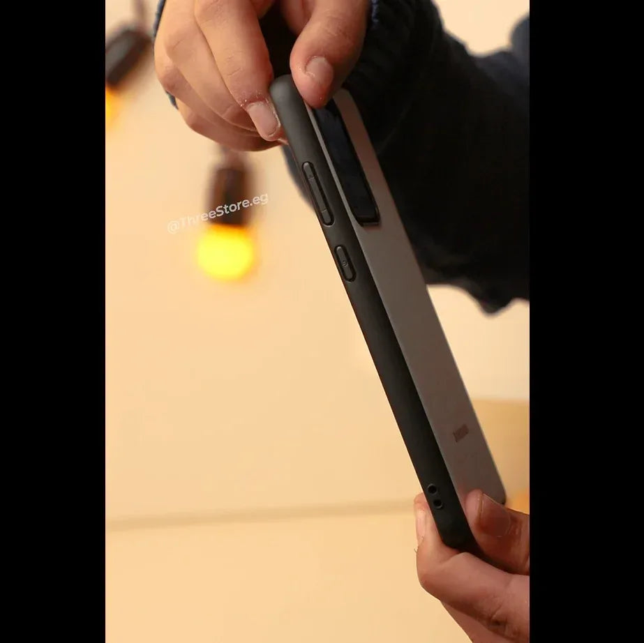 Slim Leather Camera Protection Case Samsung S20 Ultra - Three