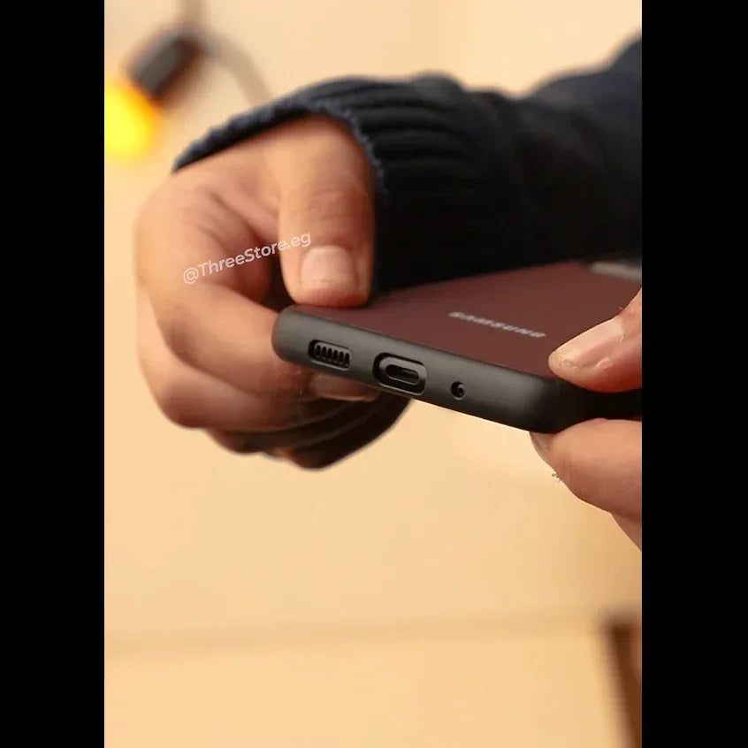 Slim Leather Camera Protection Case Samsung S20 Ultra - Three