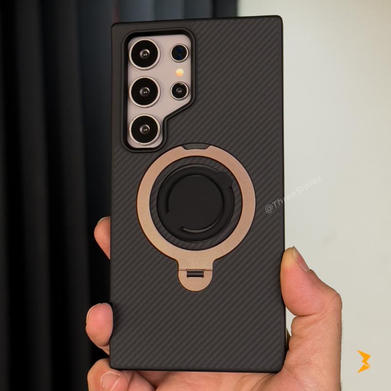 Scroll Carbon Magsafe Case Samsung S23 Ultra
