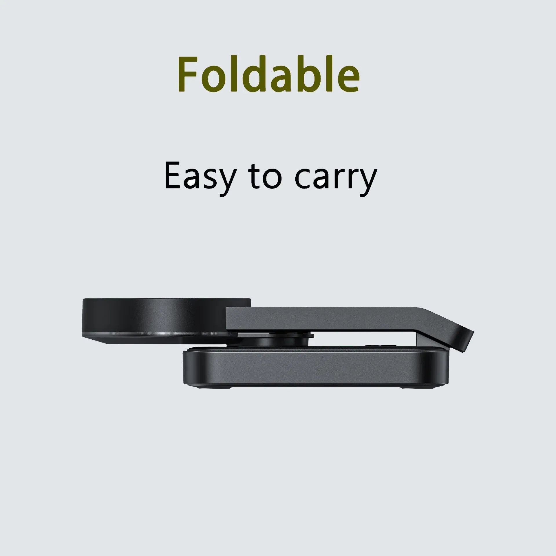 3 in 1 Foldable Wireless Charging Station - Three