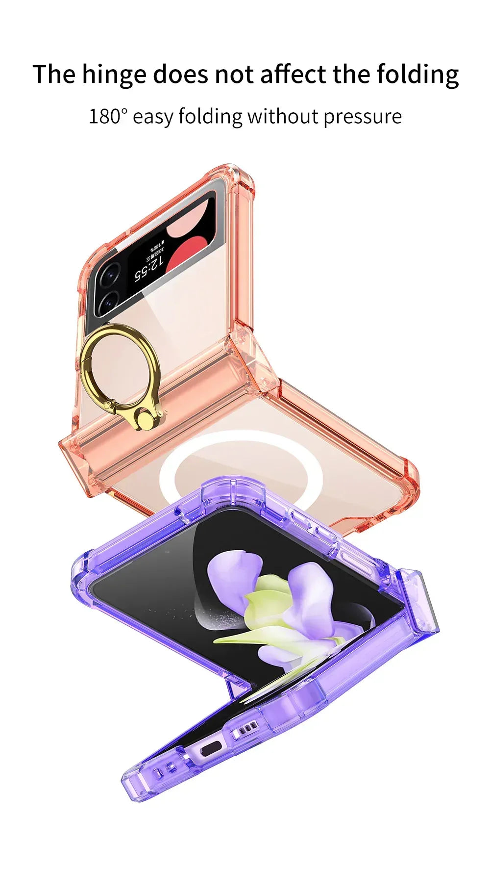 Gkk Transparent Ring Case Flip 3 - Three