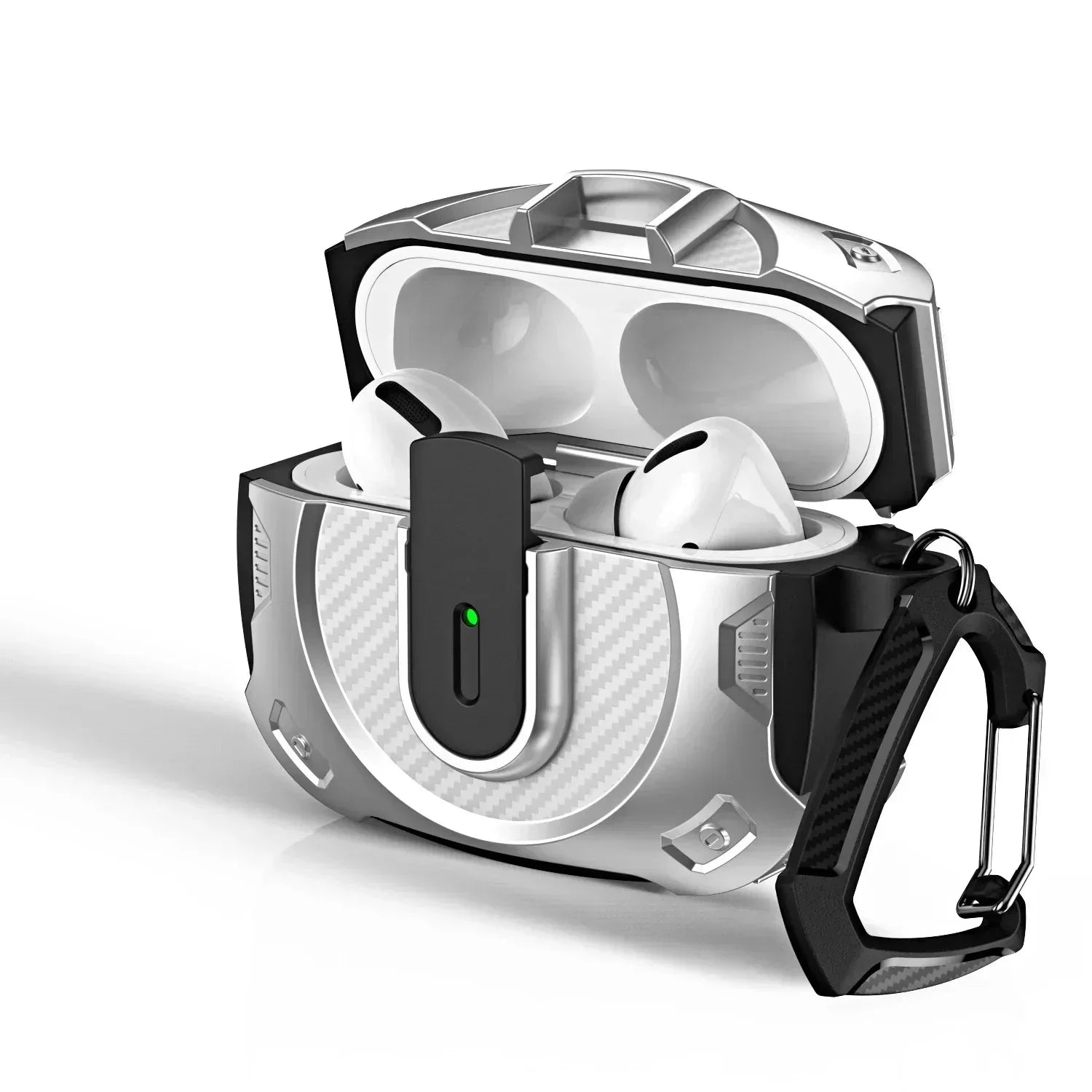 Security Lock Armor Case For Airpods Pro 2 - Three