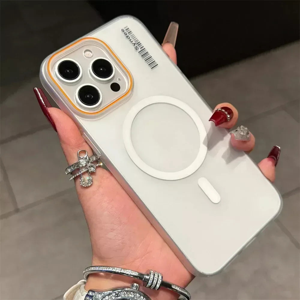 Serial Frosted Magsafe Case iPhone 16 Pro Max - Three