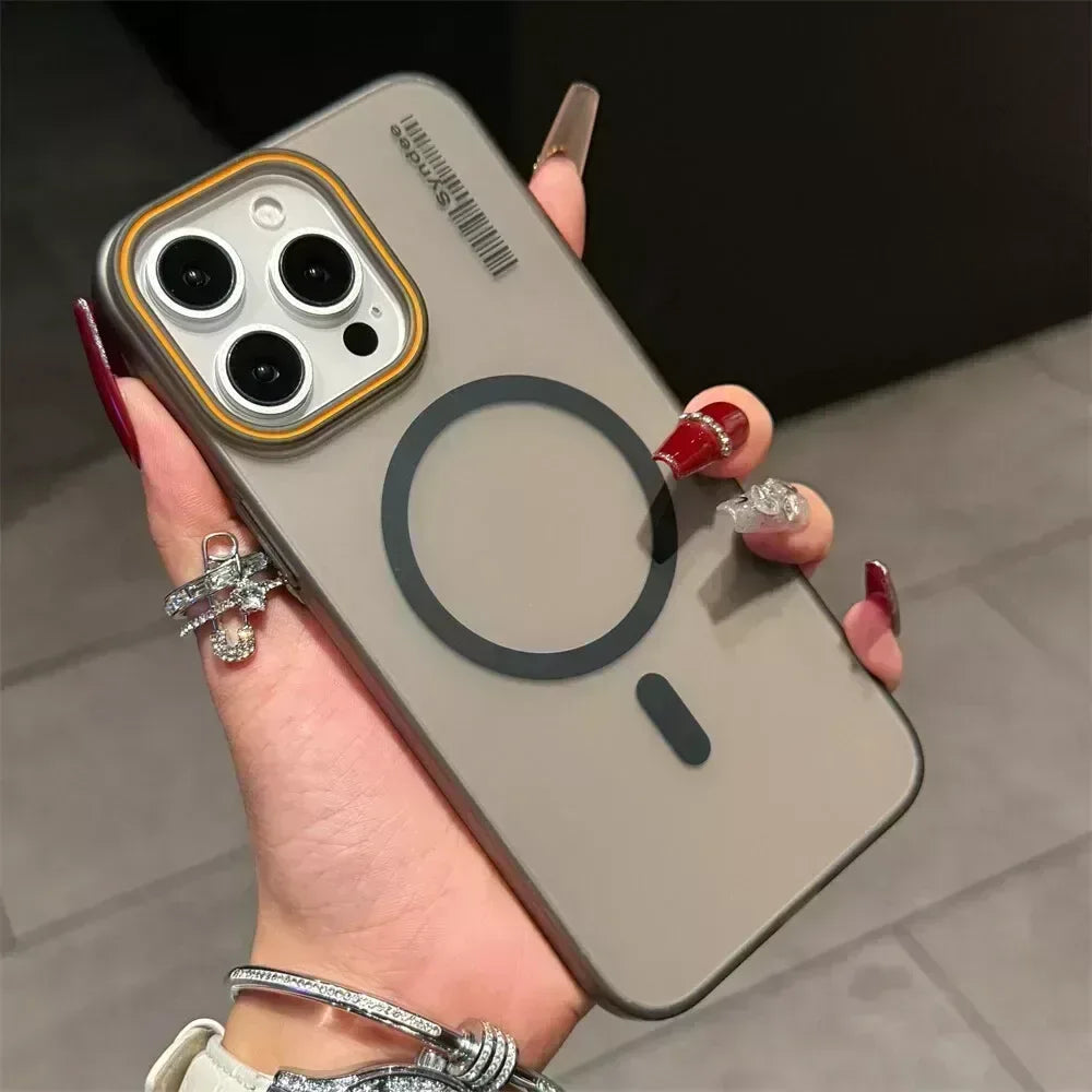 Serial Frosted Magsafe Case iPhone 14 Pro Max - Three