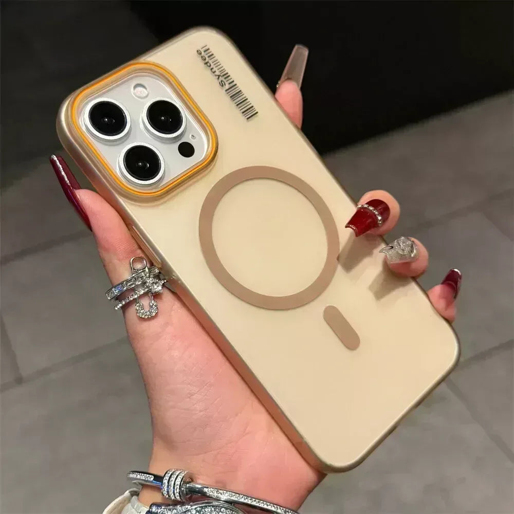 Serial Frosted Magsafe Case iPhone 14 Pro Max - Three