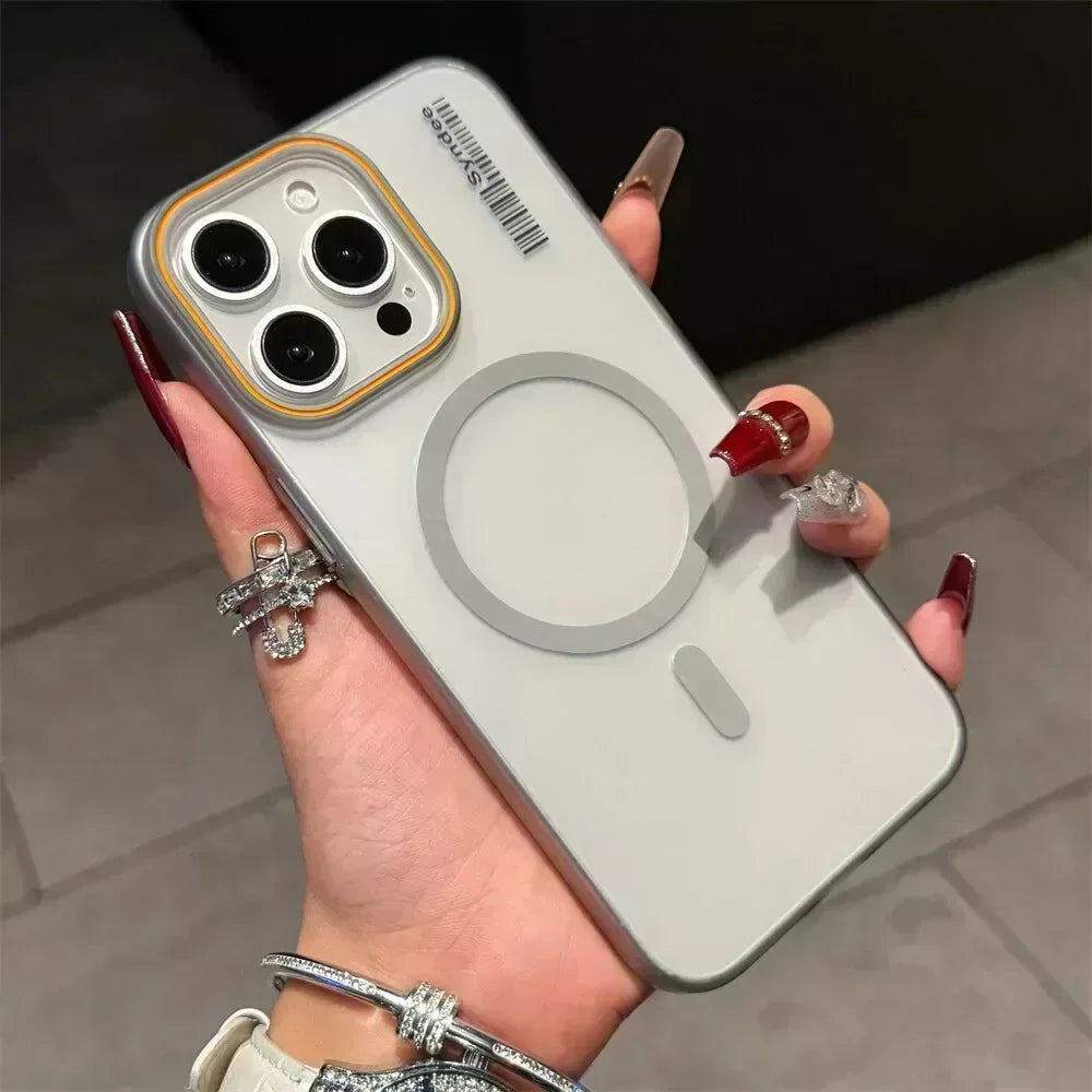 Serial Frosted Magsafe Case iPhone 14 Pro Max - Three