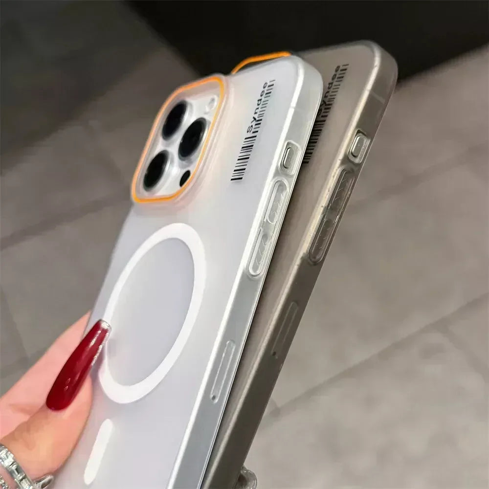 Serial Frosted Magsafe Case iPhone 14 Pro Max - Three