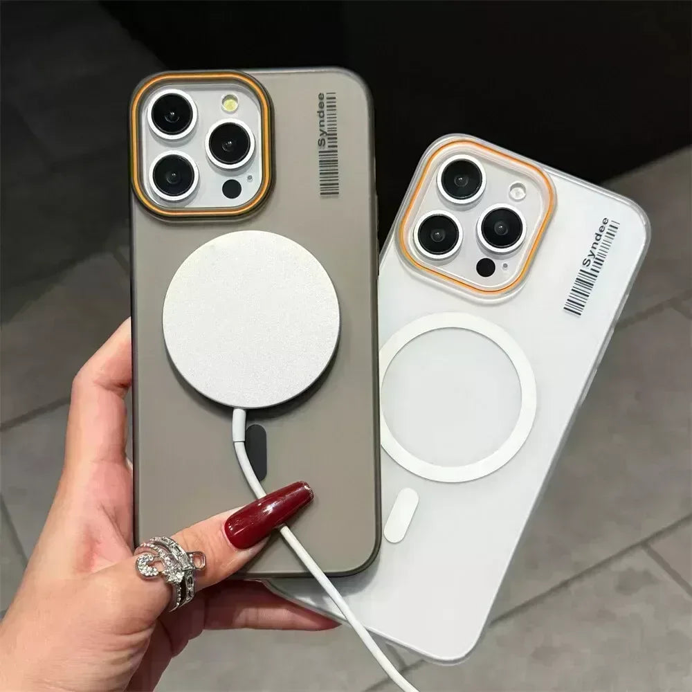 Serial Frosted Magsafe Case iPhone 14 Pro Max - Three