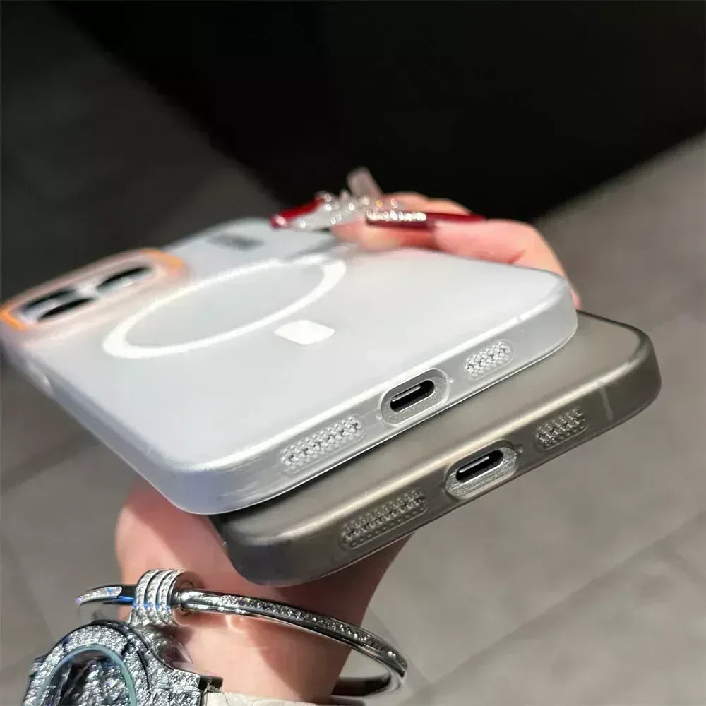 Serial Frosted Magsafe Case iPhone 14 Pro Max - Three