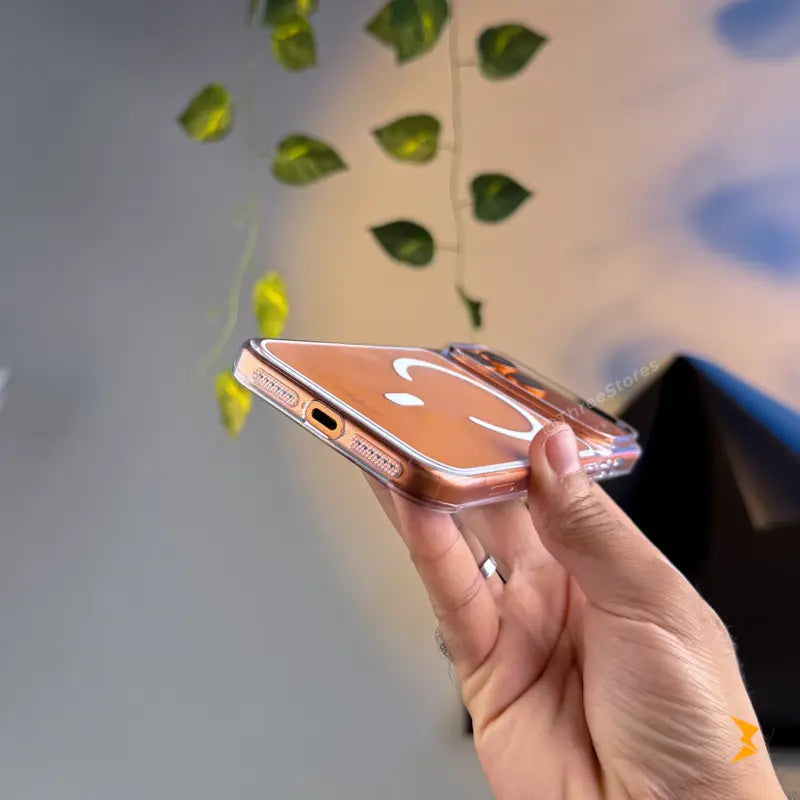 Shefange Transparent Magsafe Case iPhone 17 Pro Max