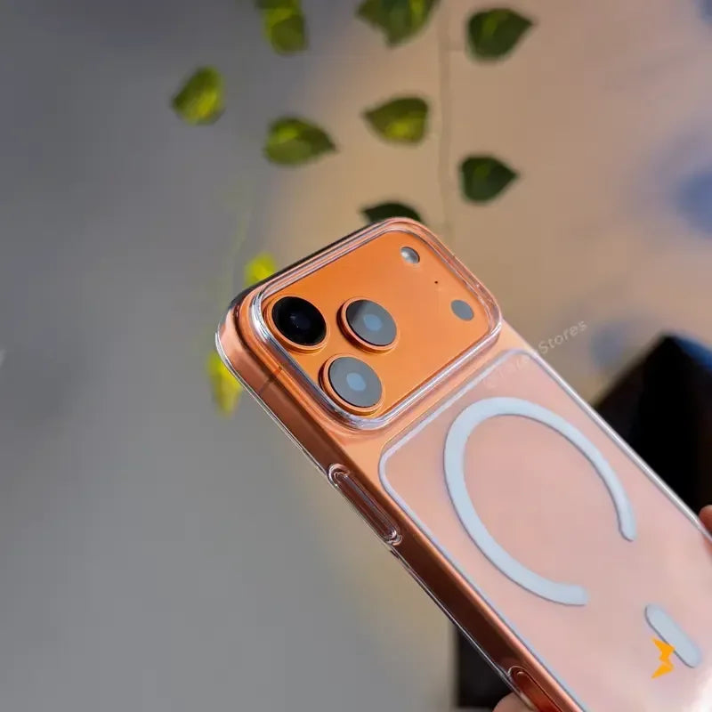 Shefange Transparent Magsafe Case iPhone 17 Pro Max - Three