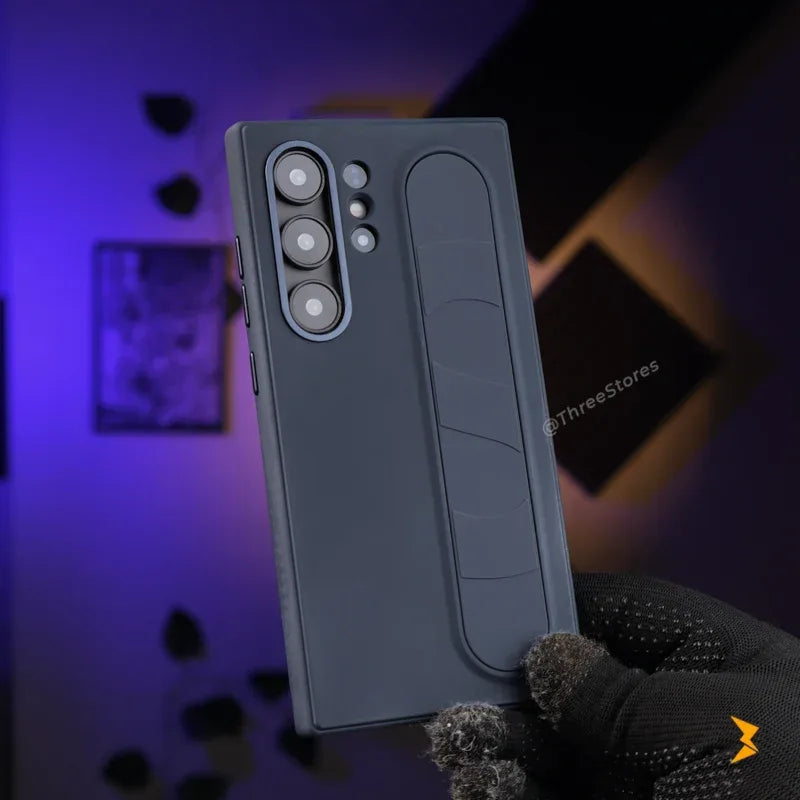 Shortcut Key Standing Grip Case Samsung S24 Ultra - Three