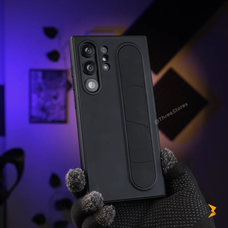 Shortcut Key Standing Grip Case Samsung S25 Ultra