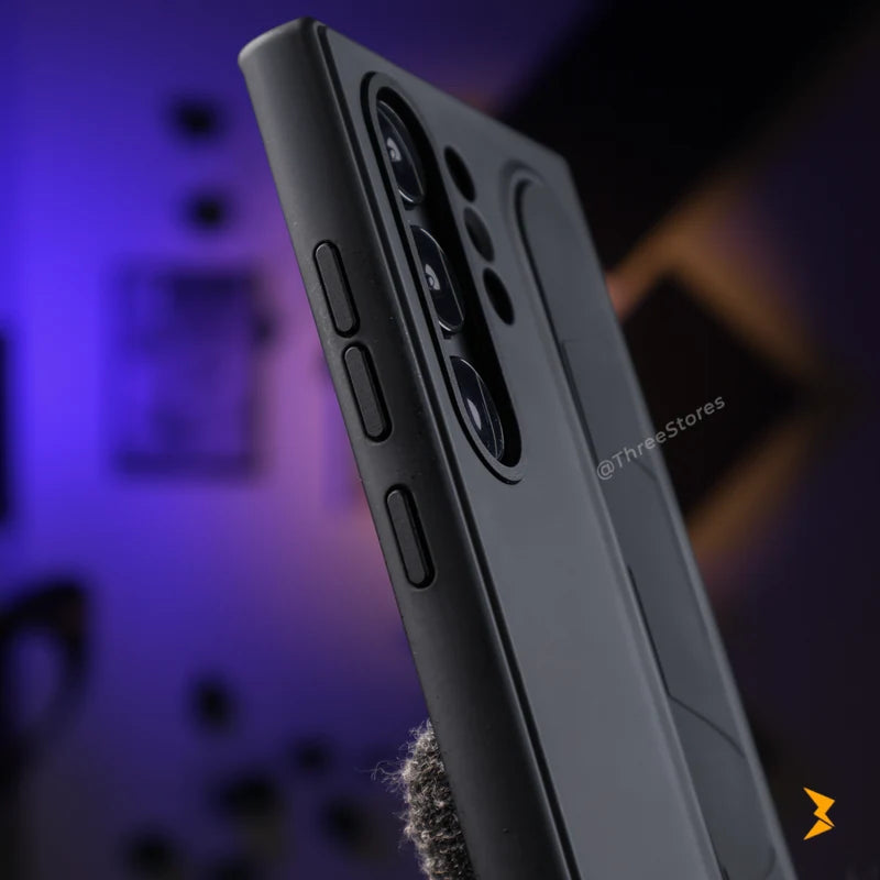 Shortcut Key Standing Grip Case Samsung S25 Ultra