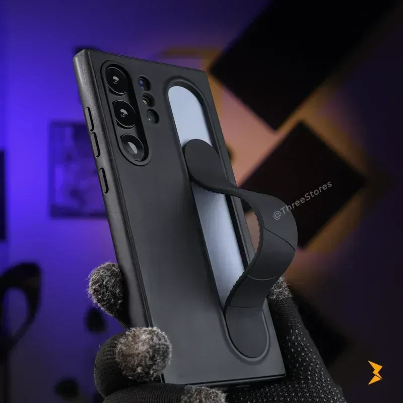Shortcut Key Standing Grip Case Samsung S23 Ultra - Three