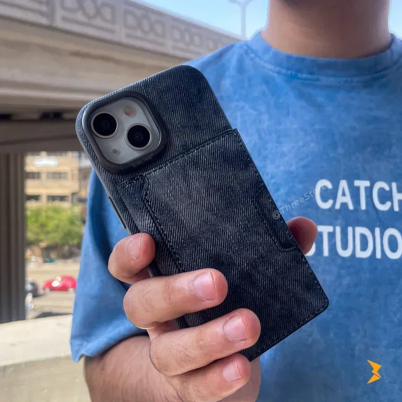 Sibling Fashion Magnetic Wallet Case iPhone 15 - Three
