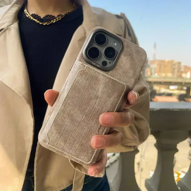 Sibling Fashion Magnetic Wallet Case iPhone 12 Pro Max - Three
