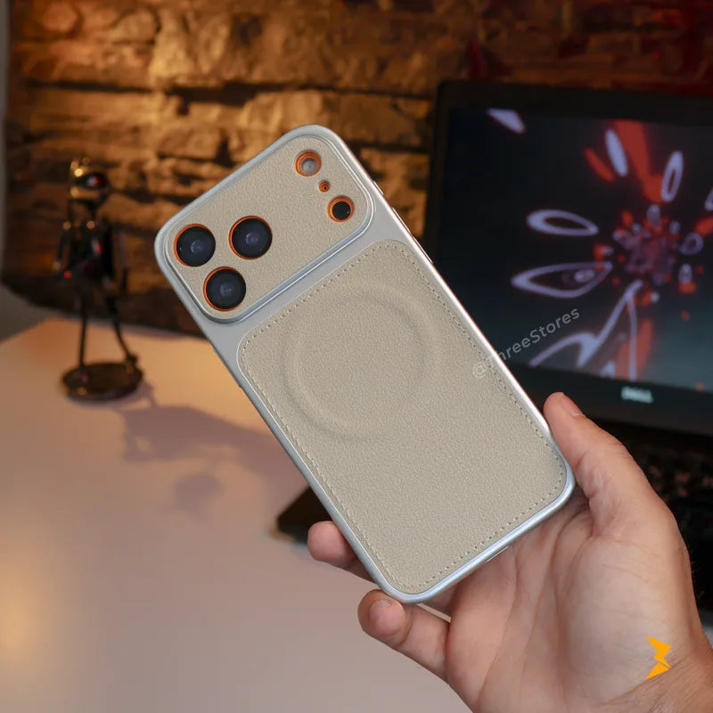 Signature Leather Magsafe Case iPhone 17 Pro