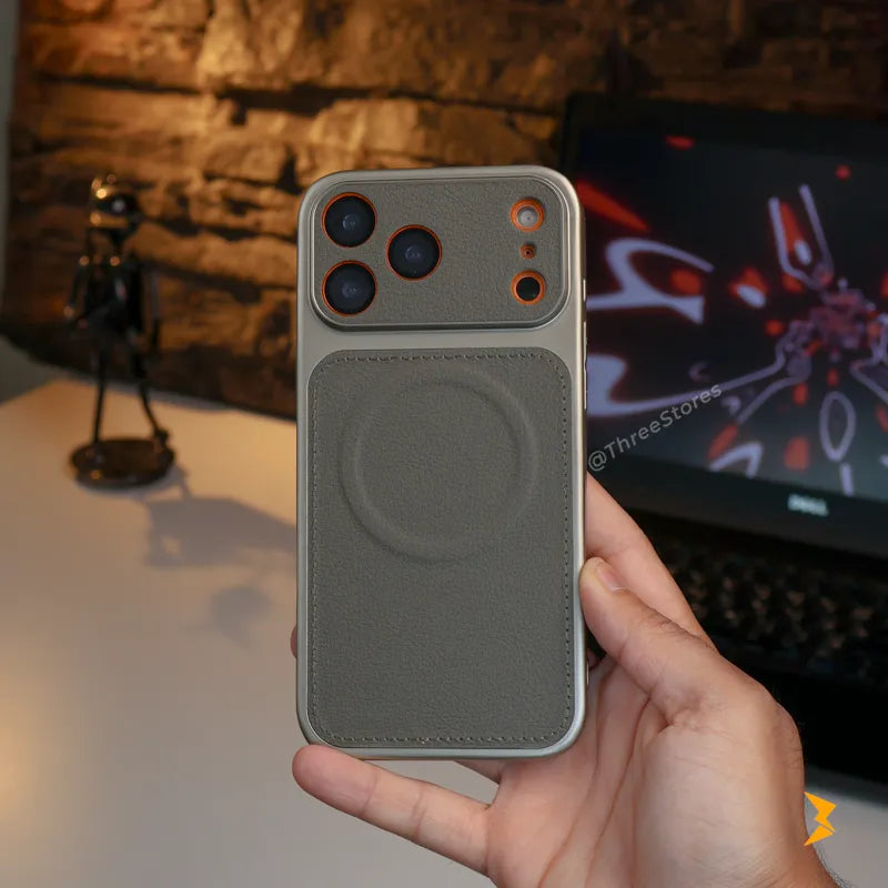 Signature Leather Magsafe Case iPhone 17 Pro
