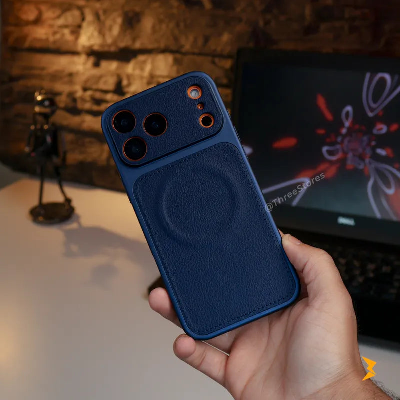 Signature Leather Magsafe Case iPhone 17 Pro