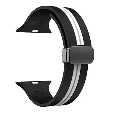 Silicone Dual Sport Band For Apple Watch