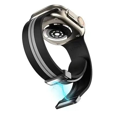 Silicone Dual Sport Band For Apple Watch