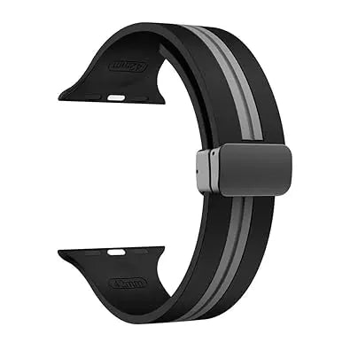 Silicone Dual Sport Band For Apple Watch