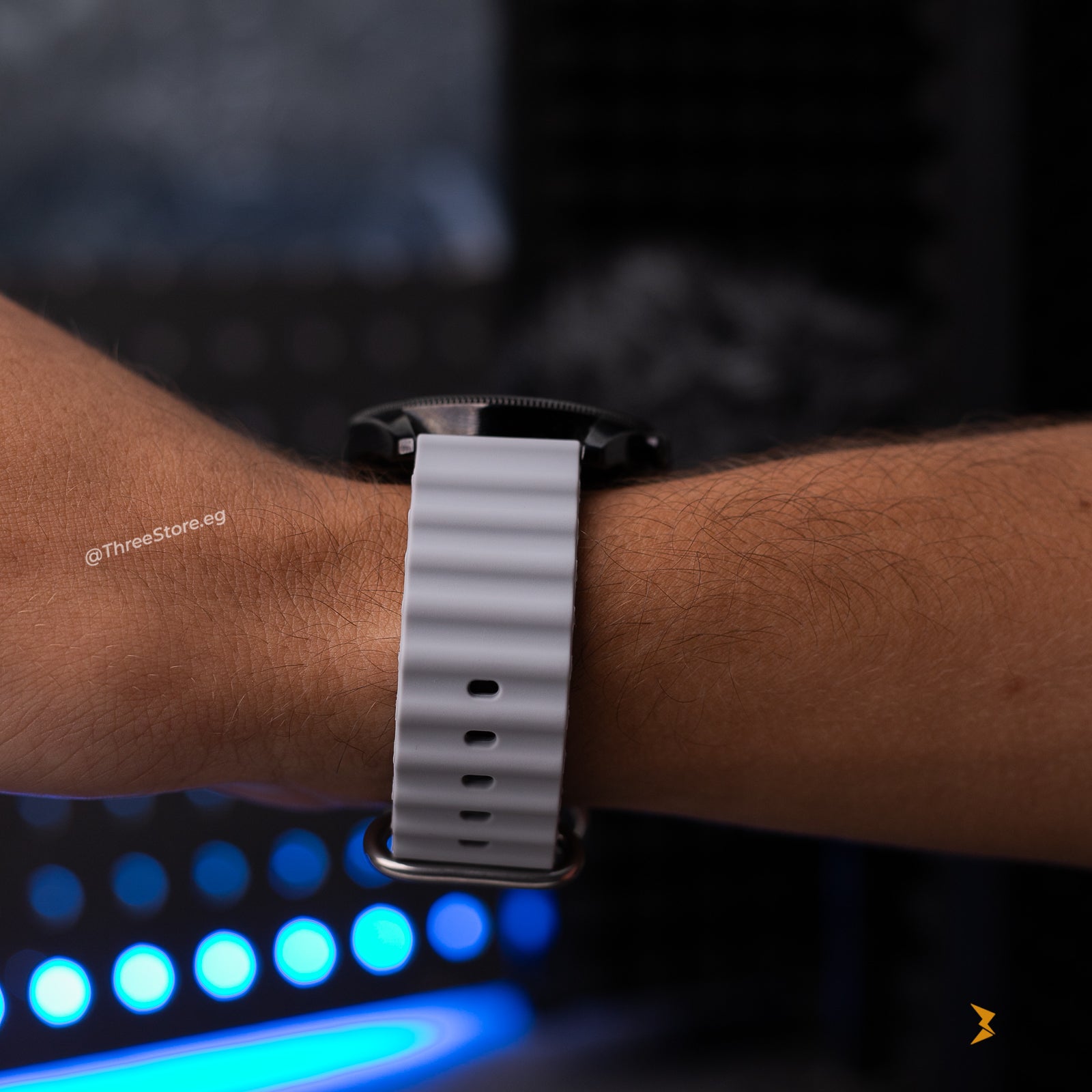 Ocean Silicone Strap For Smart Watch 22mm