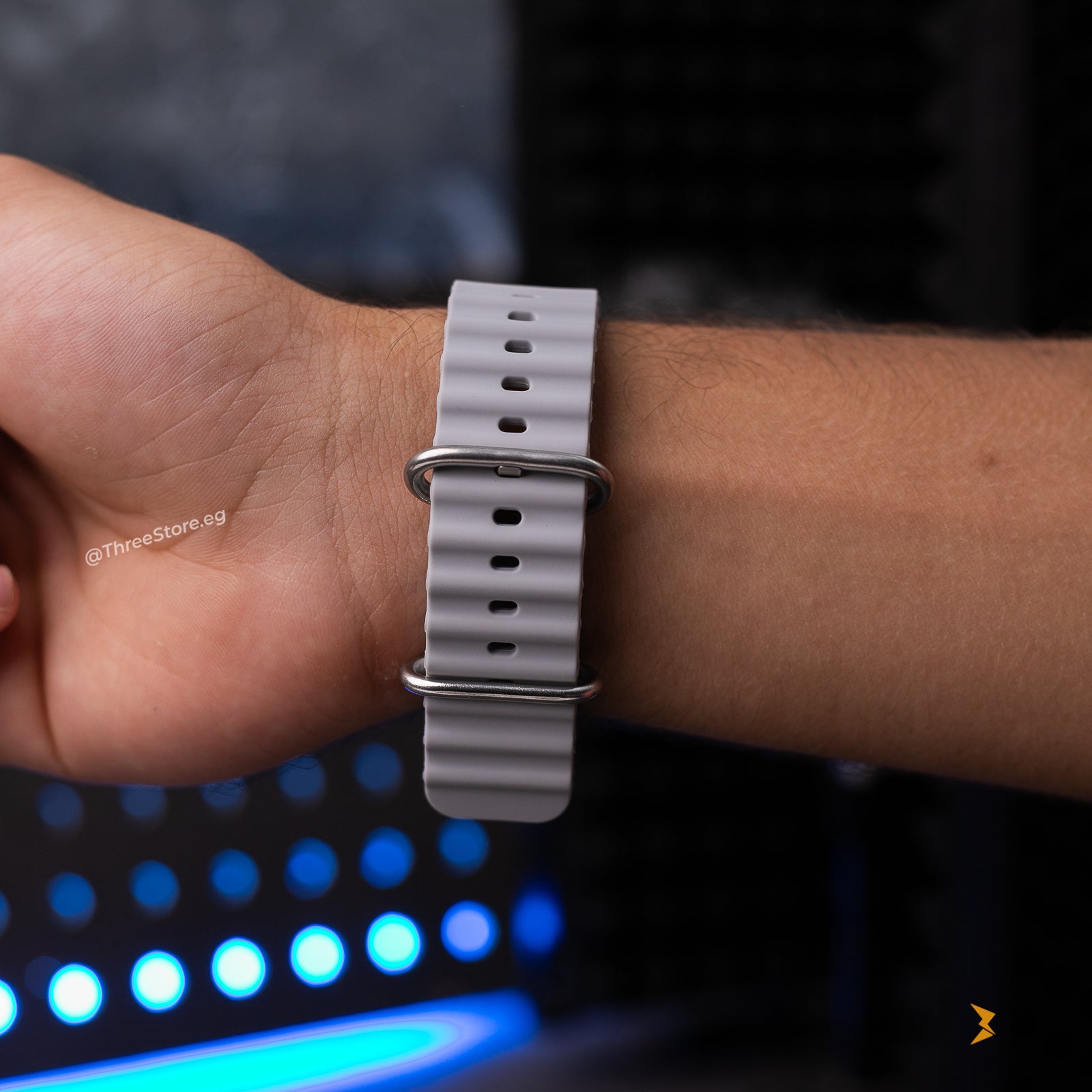 Ocean Silicone Strap For Smart Watch 22mm