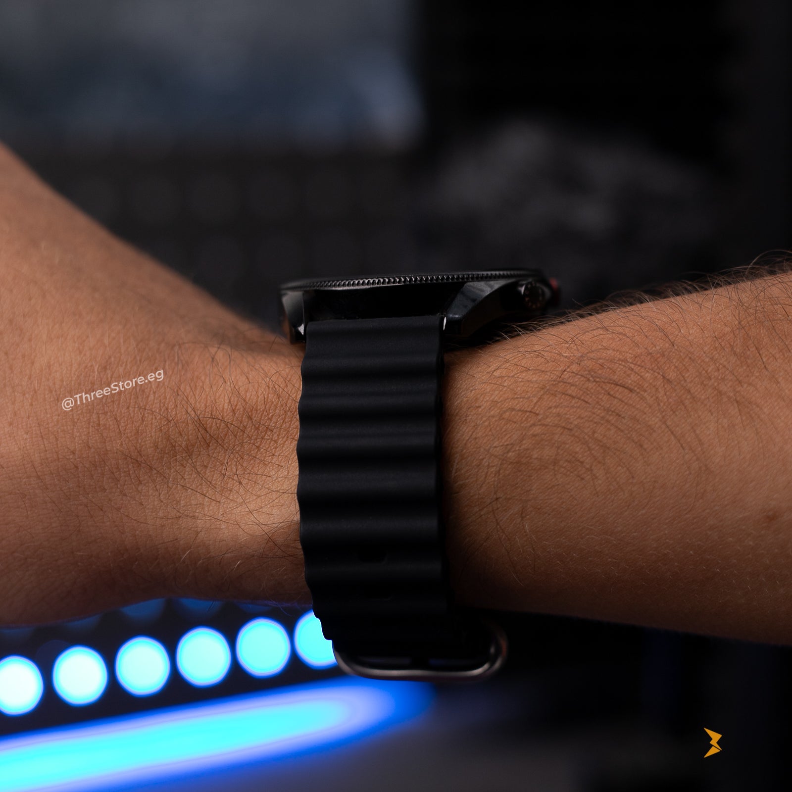 Ocean Silicone Strap For Smart Watch 22mm