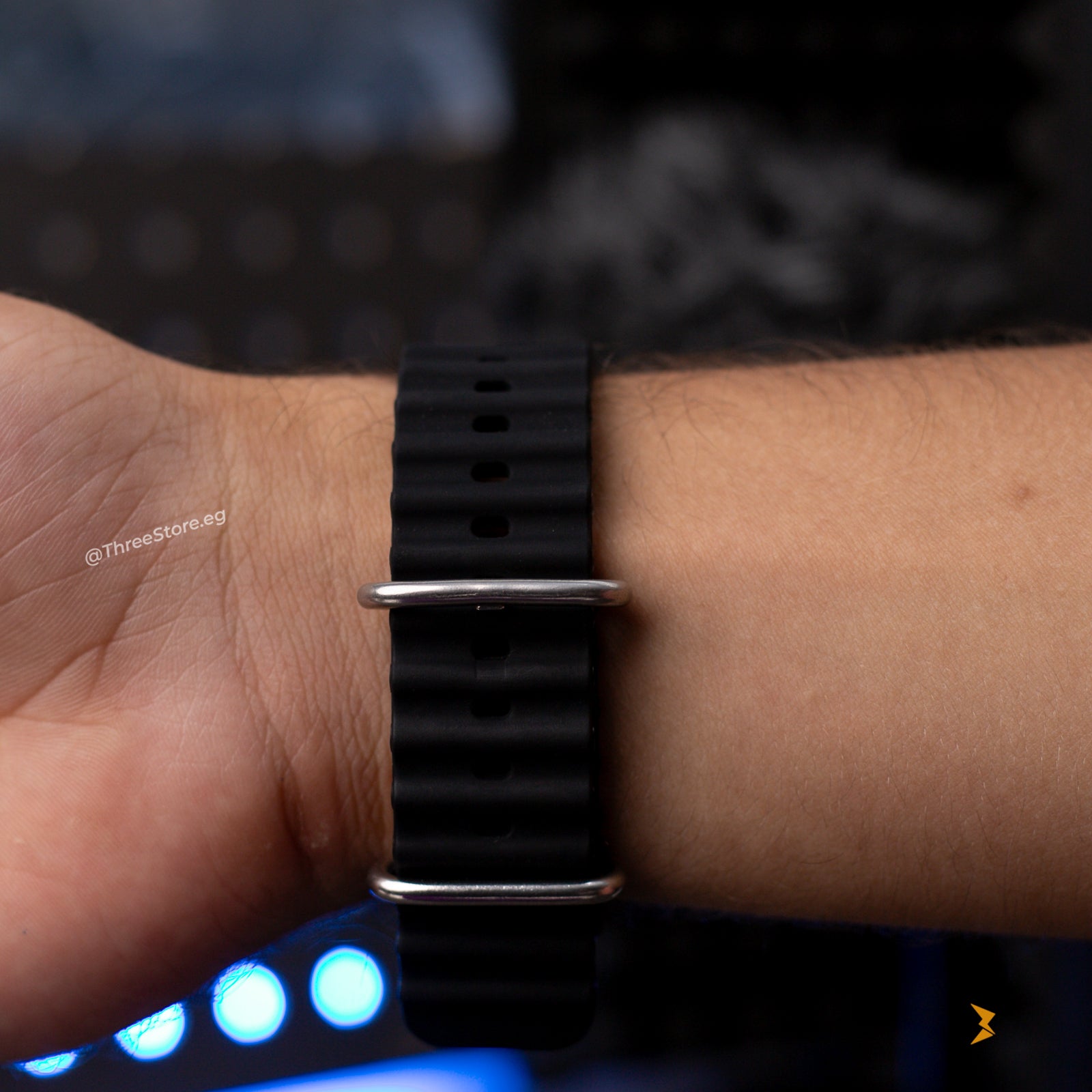Ocean Silicone Strap For Smart Watch 22mm