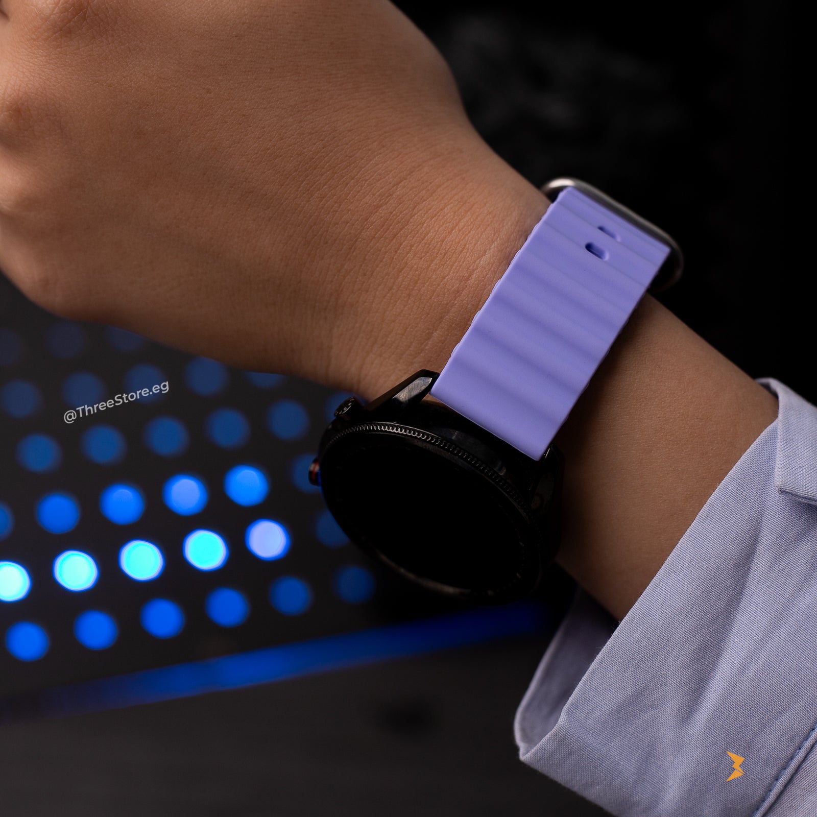 Ocean Silicone Strap For Smart Watch 22mm
