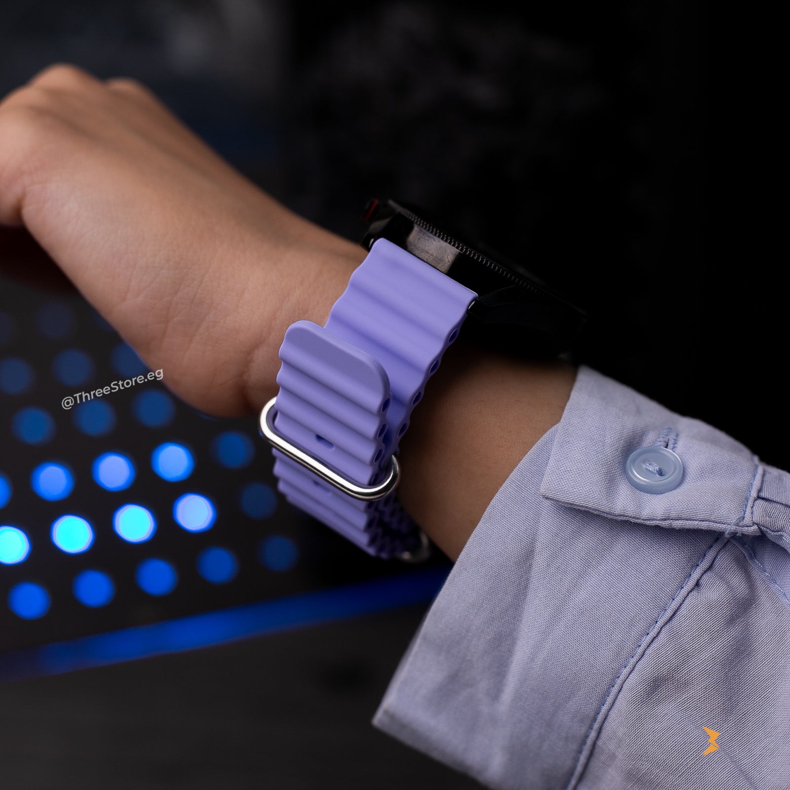Ocean Silicone Strap For Smart Watch 22mm