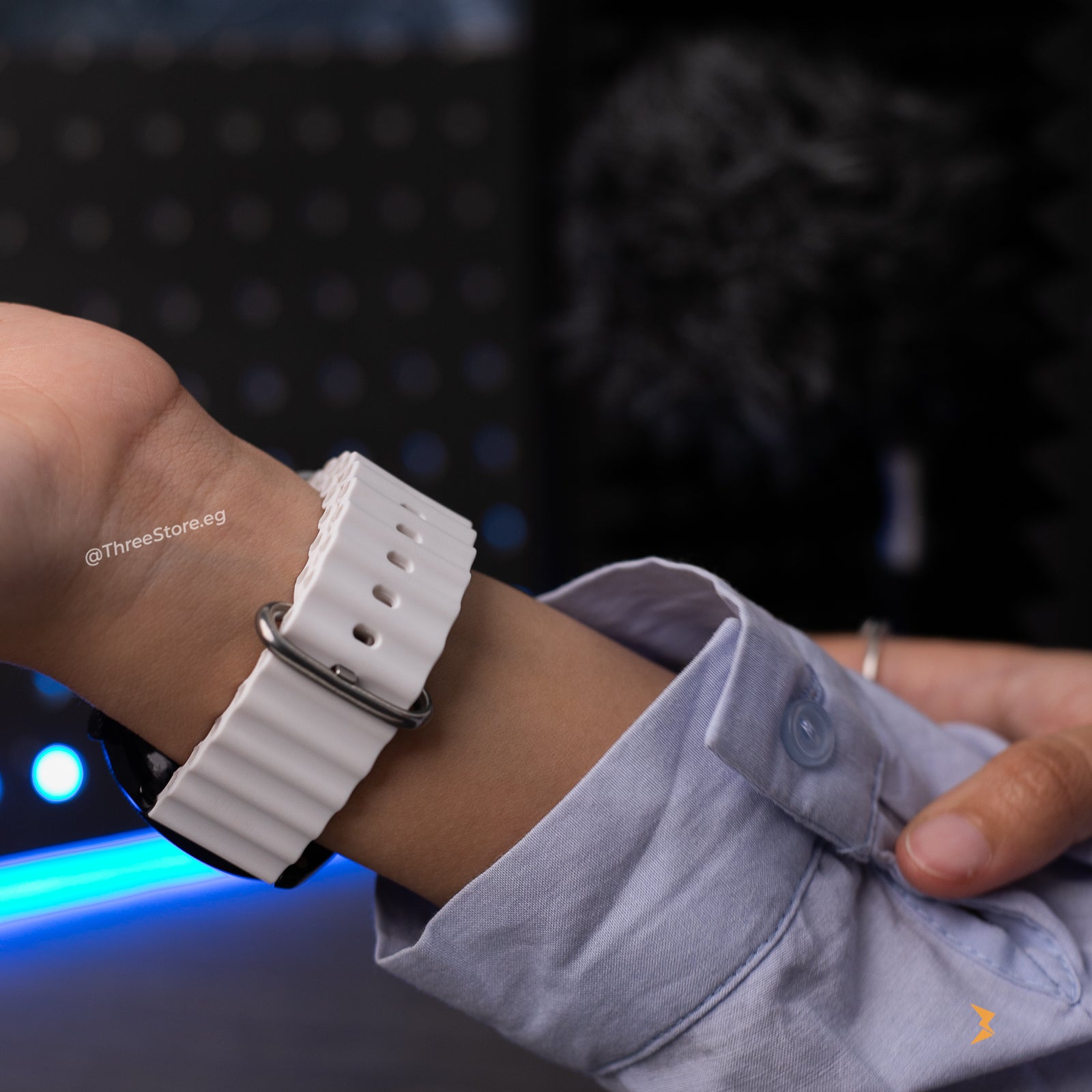 Ocean Silicone Strap For Smart Watch 22mm