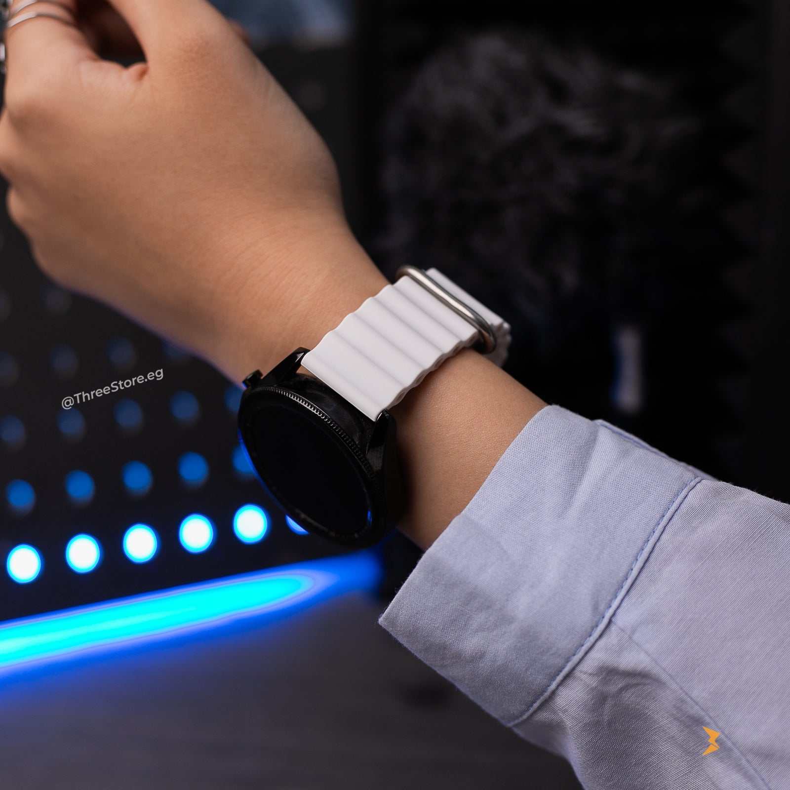 Ocean Silicone Strap For Smart Watch 22mm