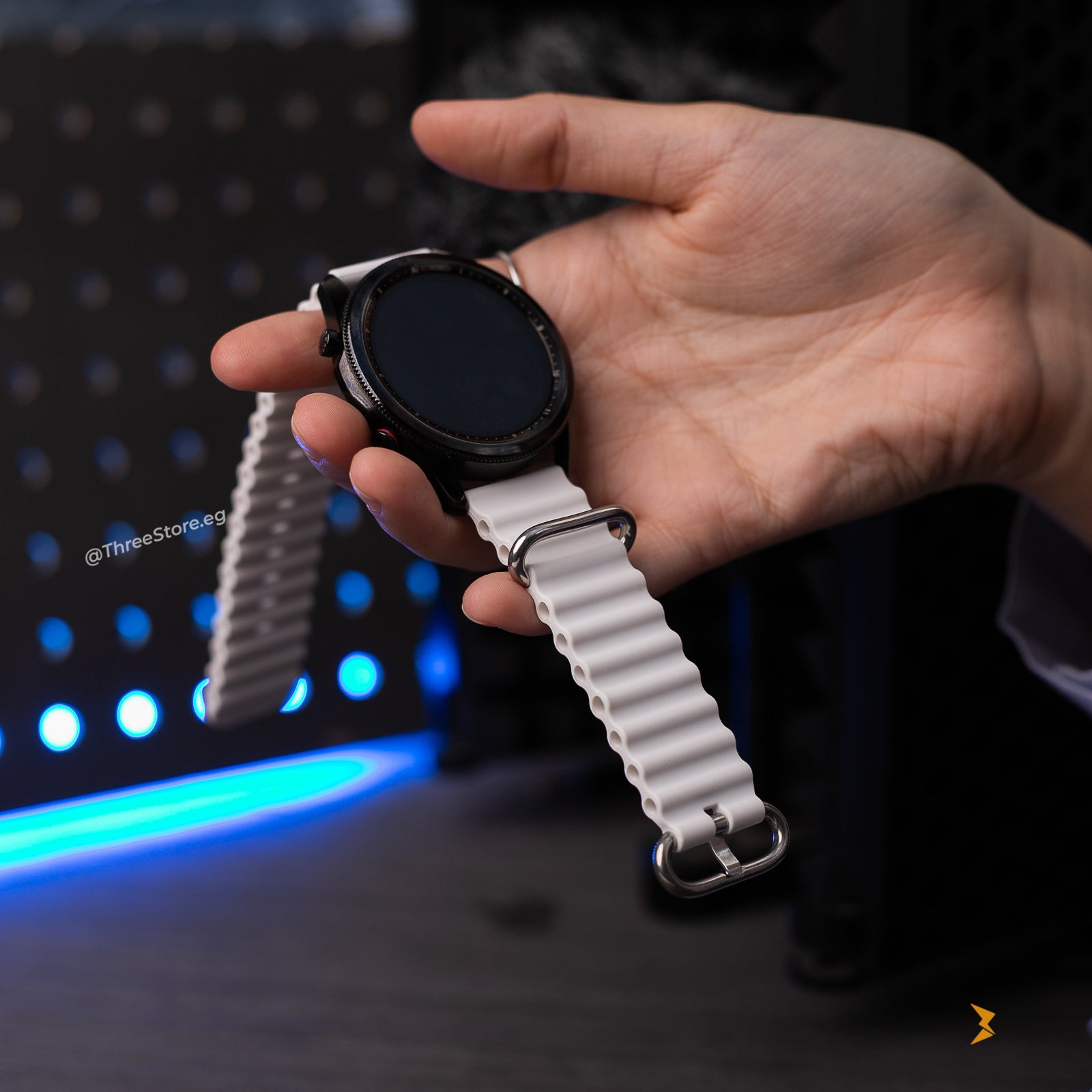 Ocean Silicone Strap For Smart Watch 22mm