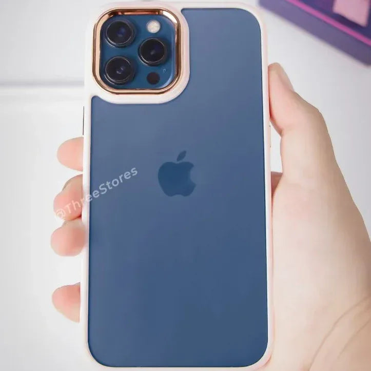 Skin Fashion Colored Frame Camera Case iPhone 11 Pro Max - Three